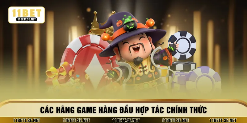 Các hãng game hàng đầu hợp tác chính thức